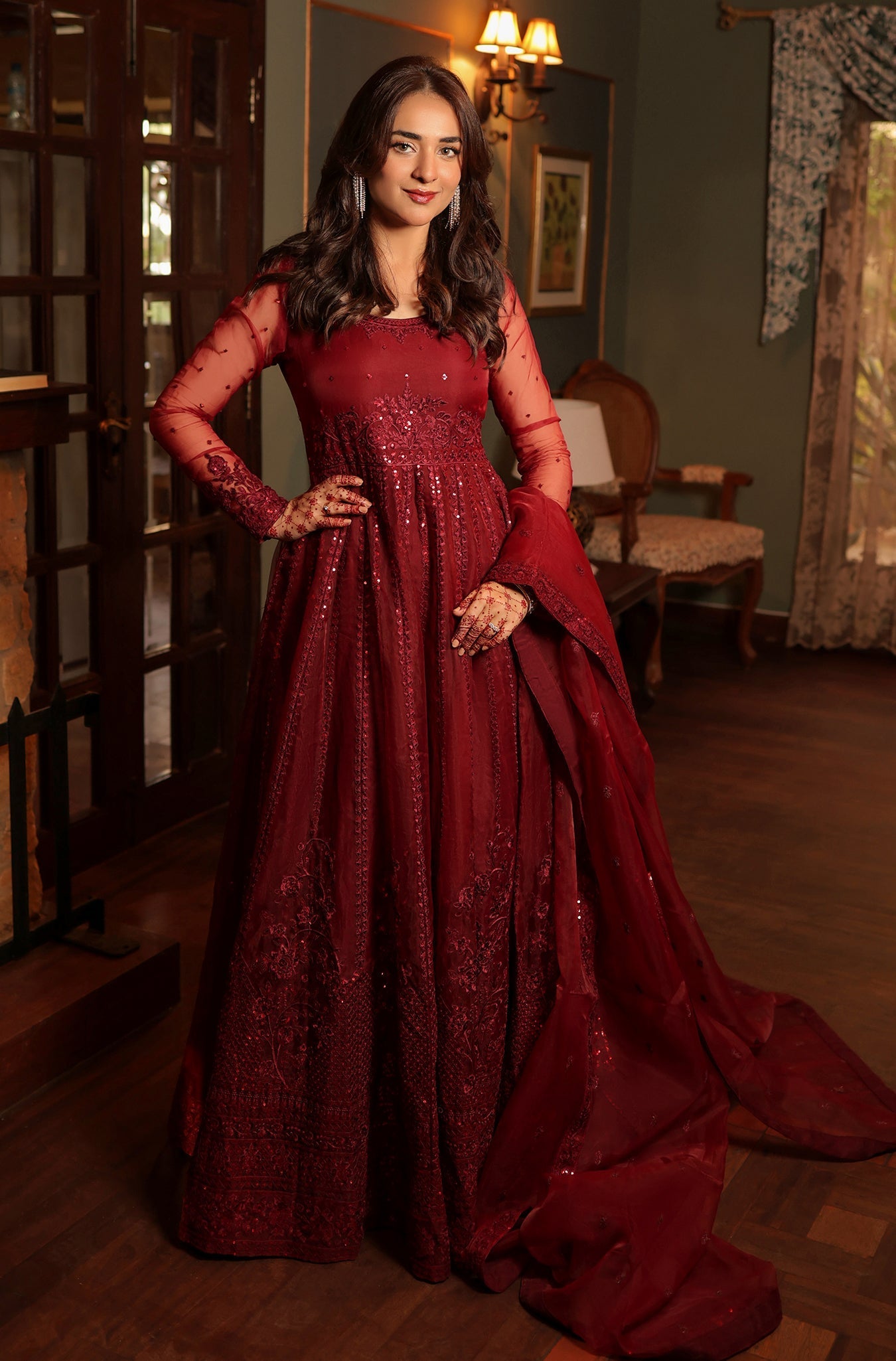 maroon organza dress Moriah Maroon Organza Mini Dress
